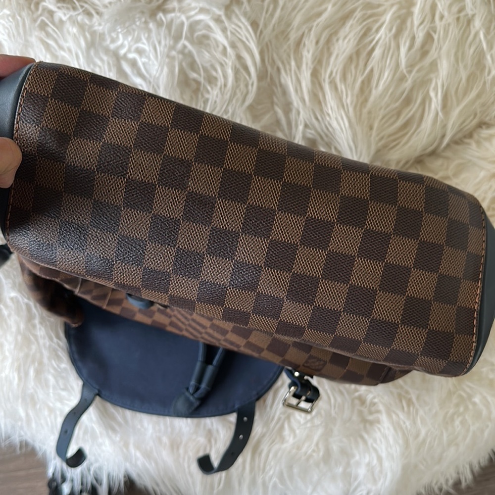 100 Authentic Louis Vuitton Runner Backpack Damier B… Gem